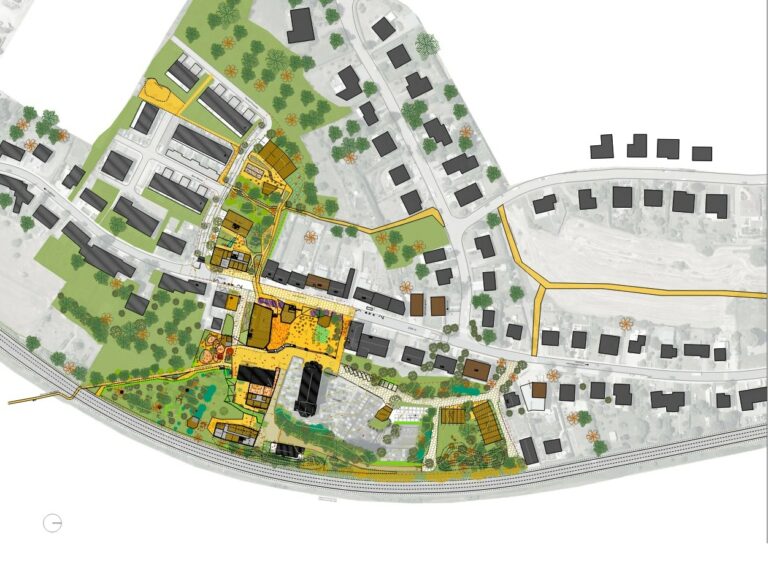 Plan masse nouveau centre Schuttrange
