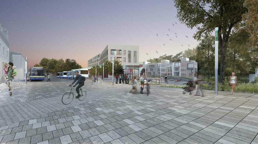 Place Paul Jome Hesperange development center Luxembourg