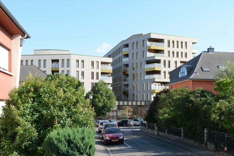 Portal Eent housing district in Esch-sur-Alzette