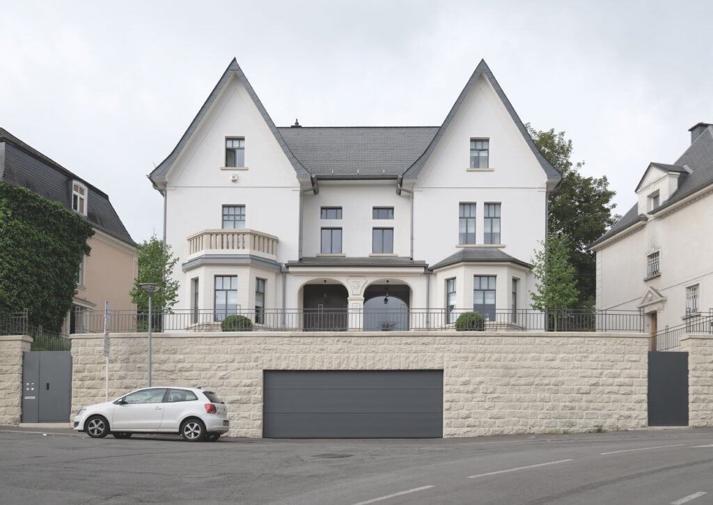 Façade sur rue de la maison, Esch-sur-alzette