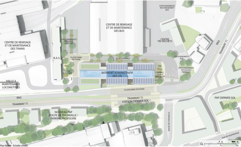 CFL-Dernier-Sol-batiment-administratif-plan-masse-Luxembourg-©SM-BALLINIPITT-AREP-TPF